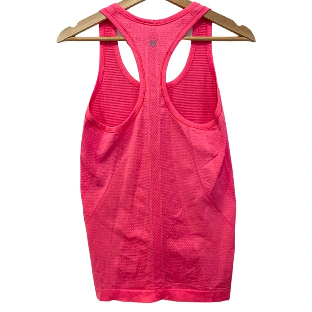 Lululemon Swiftly Tech Racerback Heathered Neon Pink